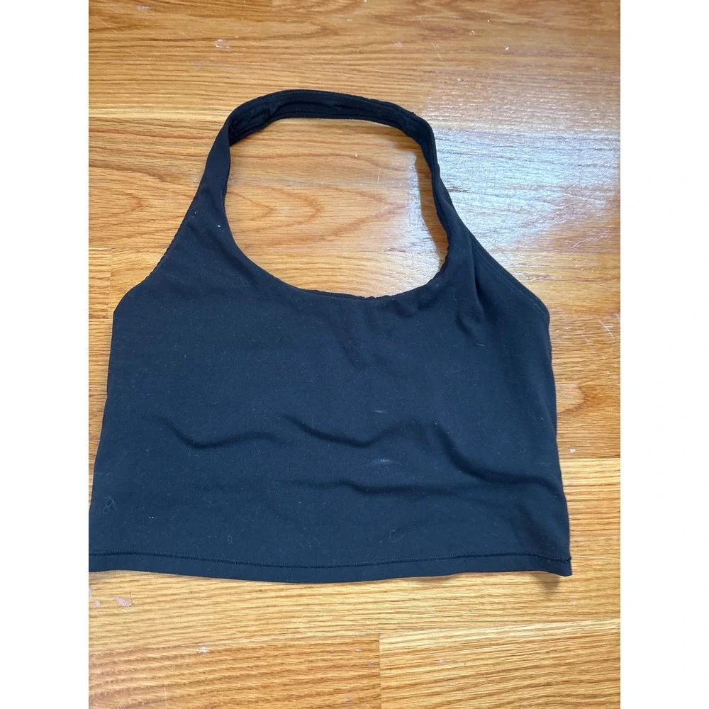Athleta halter straps deep